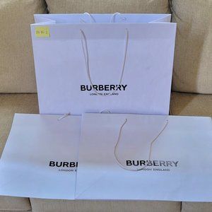 Authentic Burberry Shopping Bags